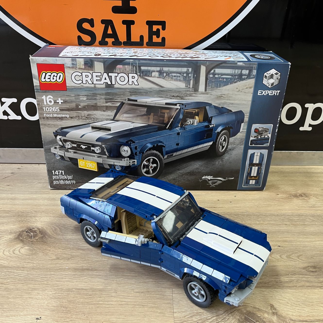 LEGO 10265 | Creator Expert Ford Mustang | Compleet in doos + handleiding