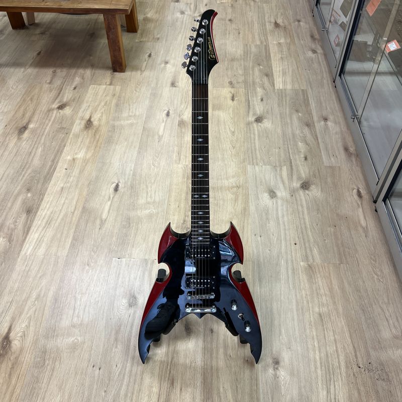 Silvertone Paul Stanley KISS Apocalypse Elektrische gitaar + tas |  Zeer Nette Staat