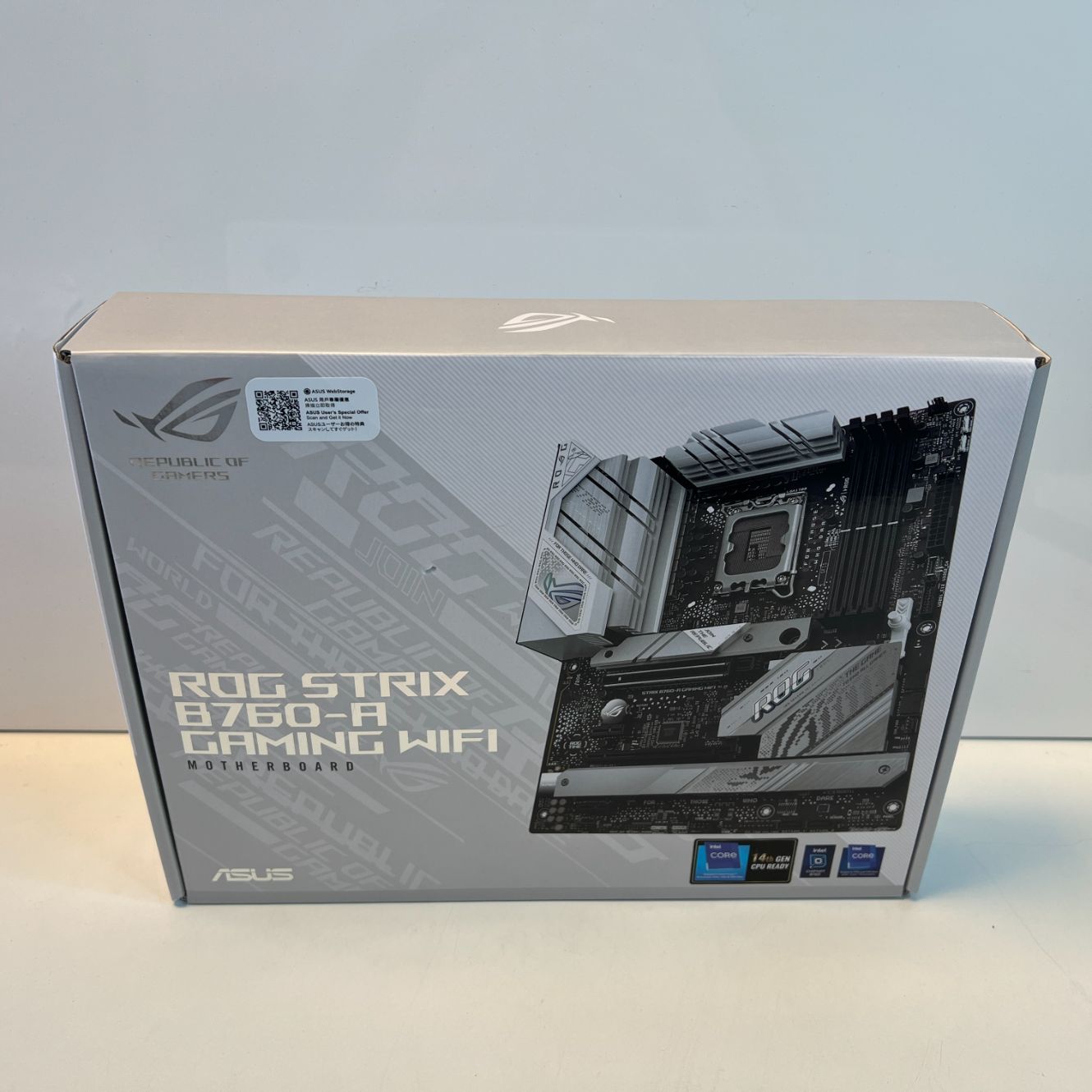 ASUS ROG STRIX B760-A Moederboard | Intel 14e Gen | Ongebruikte staat | Compleet in doos