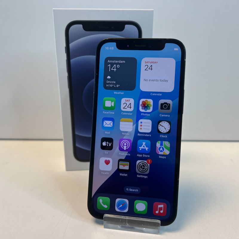 Apple iPhone 12 Mini 128GB Zwart | 100% | Gebruikte staat!