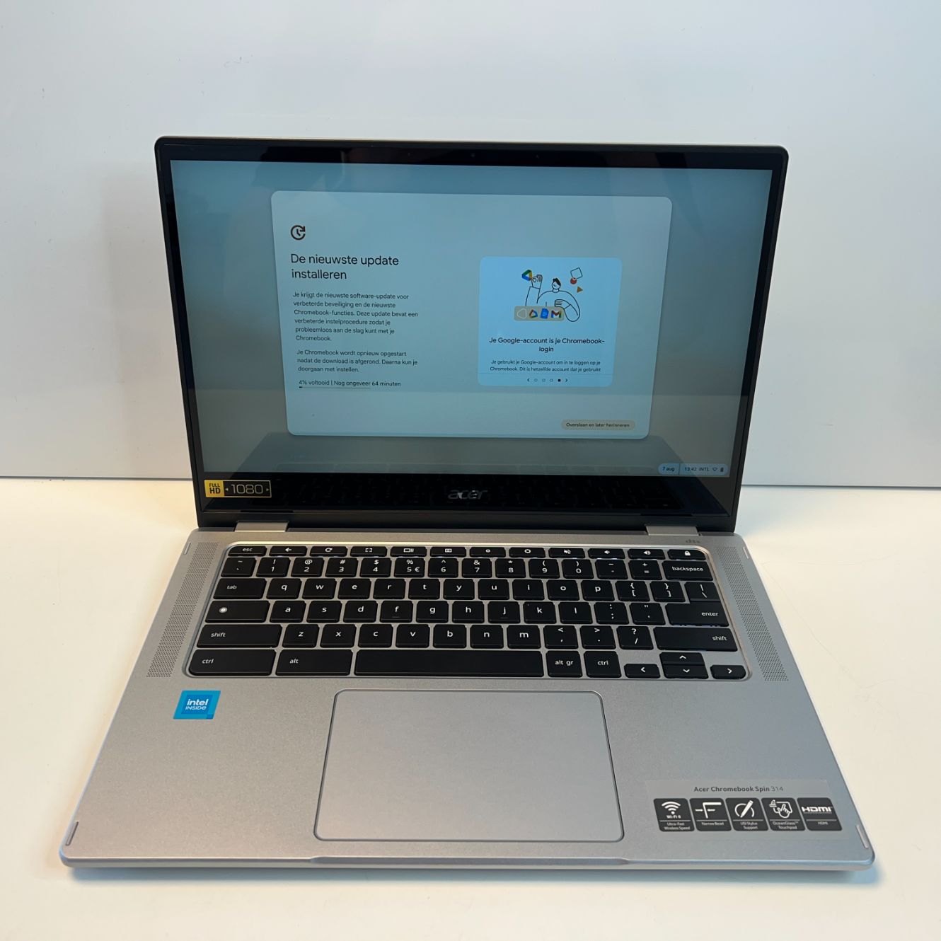 Acer Chromebook Spin 314 360 Touch screen 64GB | Zeer nette staat