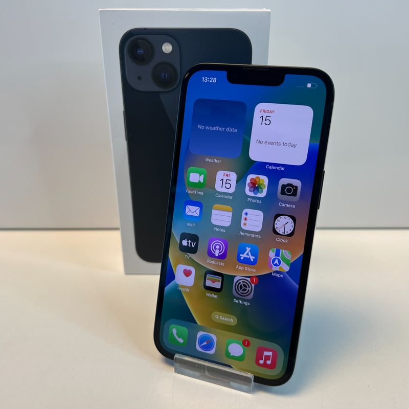 Apple iPhone 13 256GB Midnight | 100% | Zeer nette staat