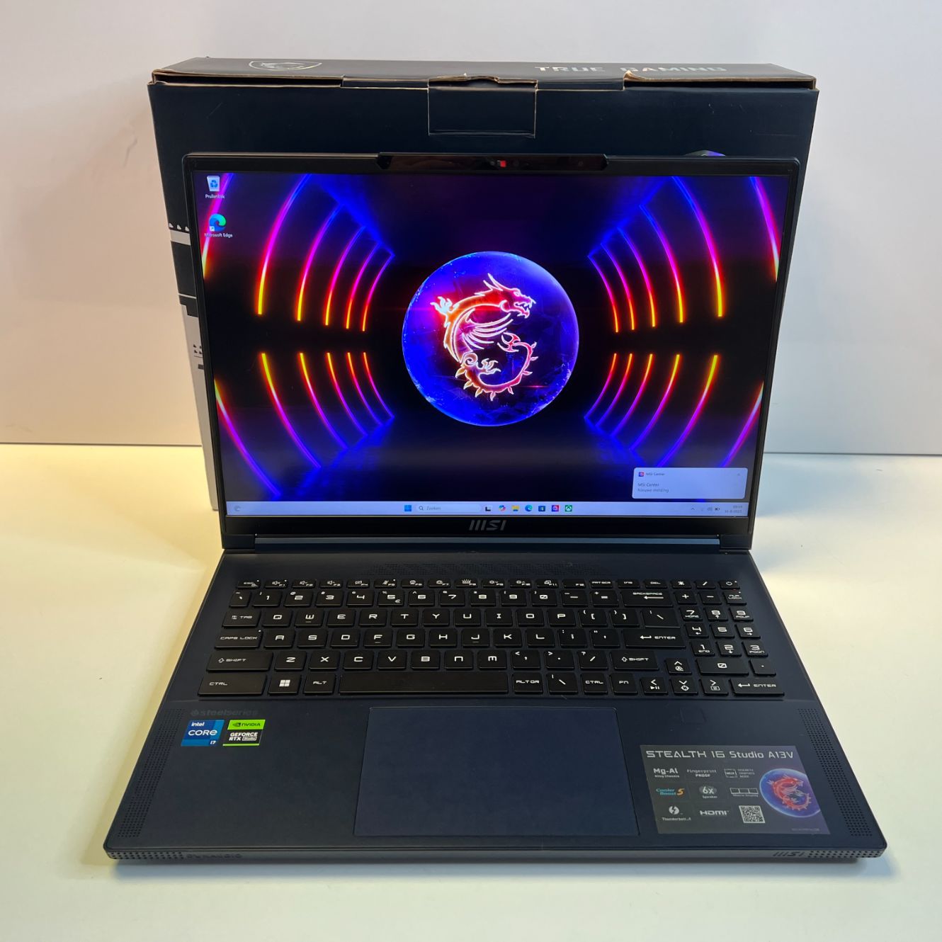 MSI Stealth 16Studio A13VF-015NL Star Blue Laptop | i7 | 2TB
