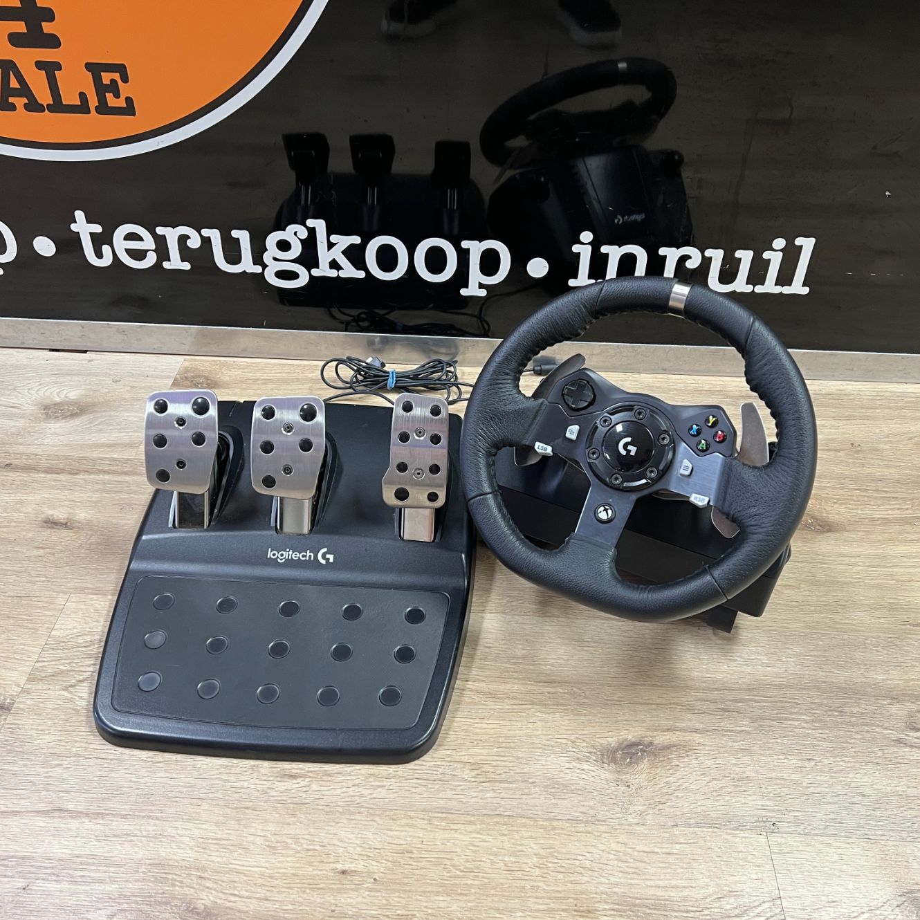 Logitech G920 Racing Wheel + Pedalen | Voor Xbox en PC