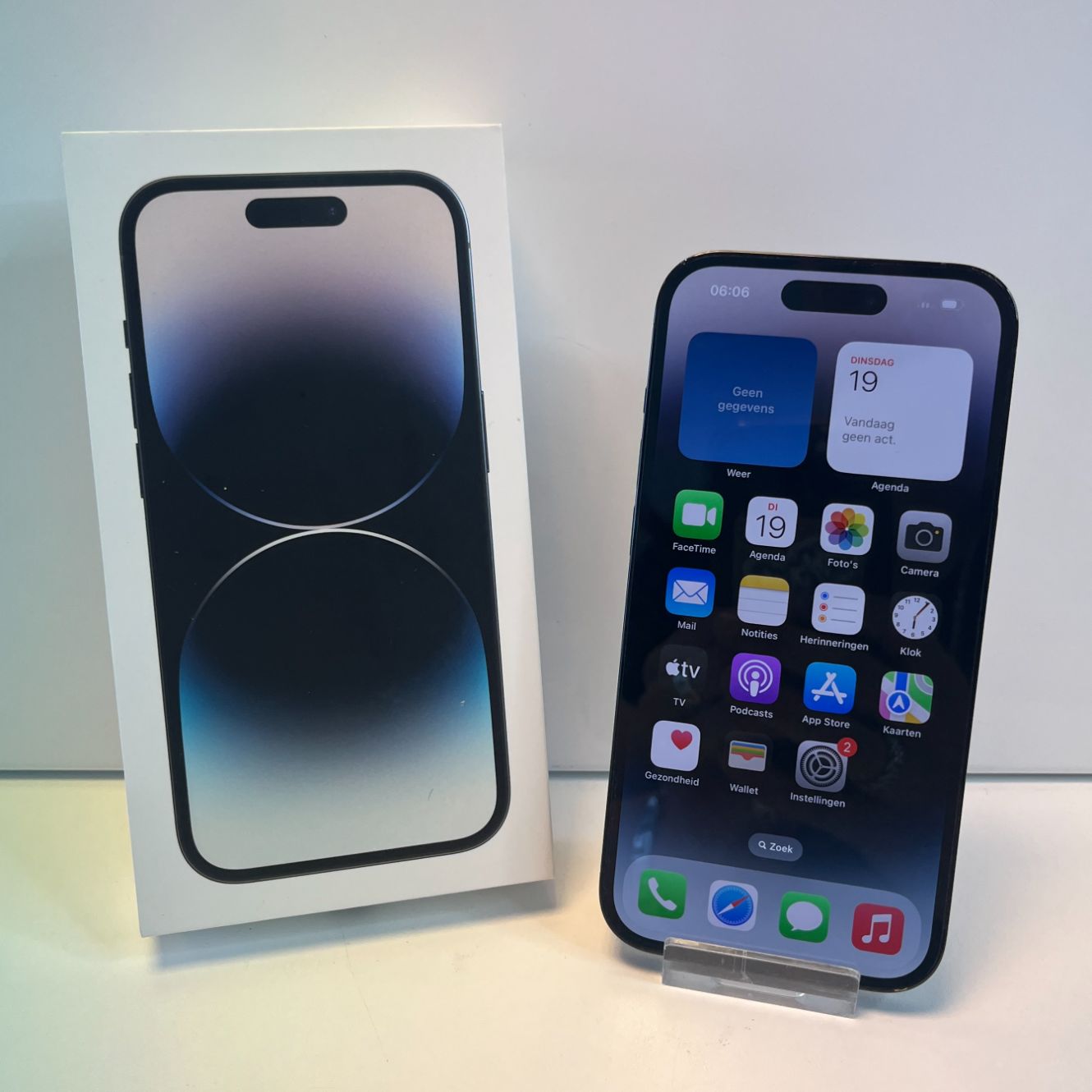 Apple iPhone 14 Pro 128GB Space Black | 83% | Nette Staat
