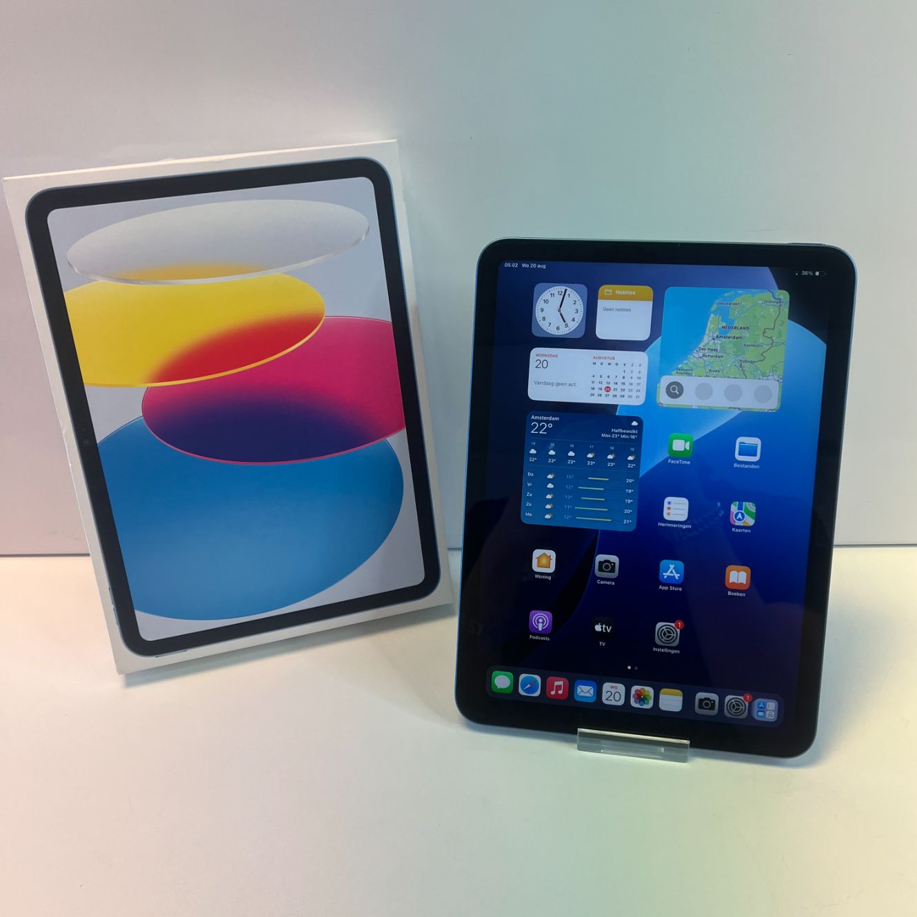 Apple iPad 10e Gen 64GB Blauw | Nieuwstaat!