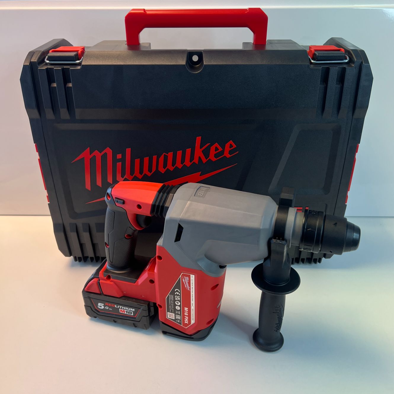 Milwaukee M18 FH-0X 18V Li-ion Accu SDS-plus boorhamer body in HD Box