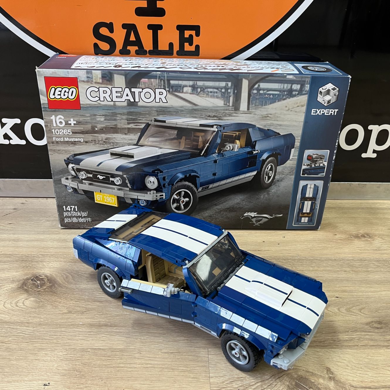 LEGO 10265 | Creator Expert Ford Mustang | Compleet in doos + handleiding