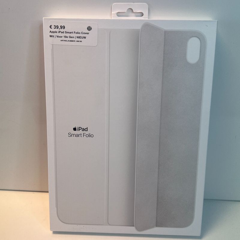 Apple iPad Smart Folio Cover Wit | Voor 10e Gen | NIEUW