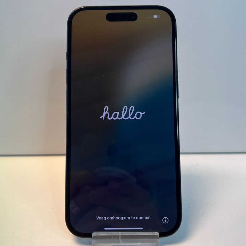 Apple iPhone 15 128GB Zwart | 100% | NIEUWSTAAT!