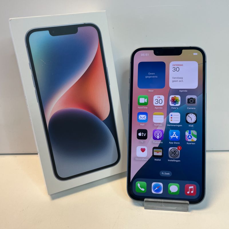 Apple iPhone 14 128GB Blauw | 90% | Zeer Nette Staat