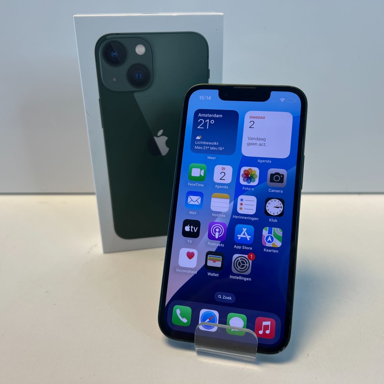 Apple iPhone 13 Mini 128GB Groen | 100% | Compleet in doos