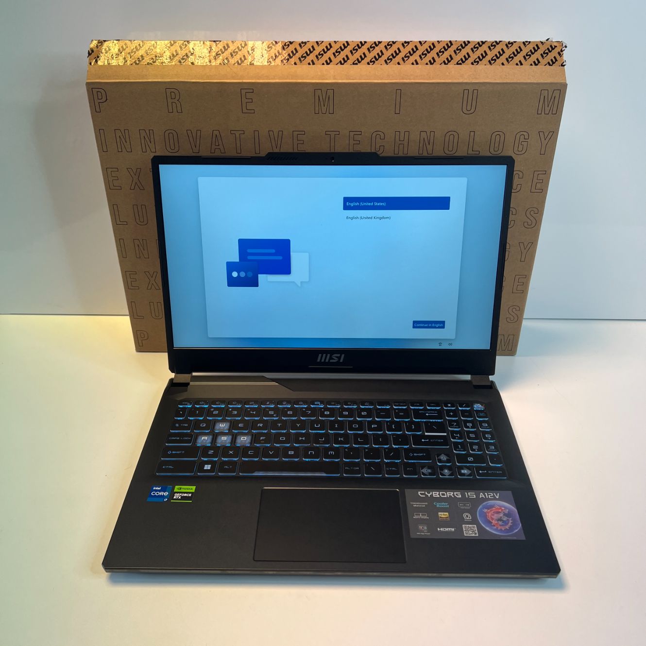 MSI Cyborg 15 A12VF | i7 (12th) | 16GB | 512GB | ZGAN!