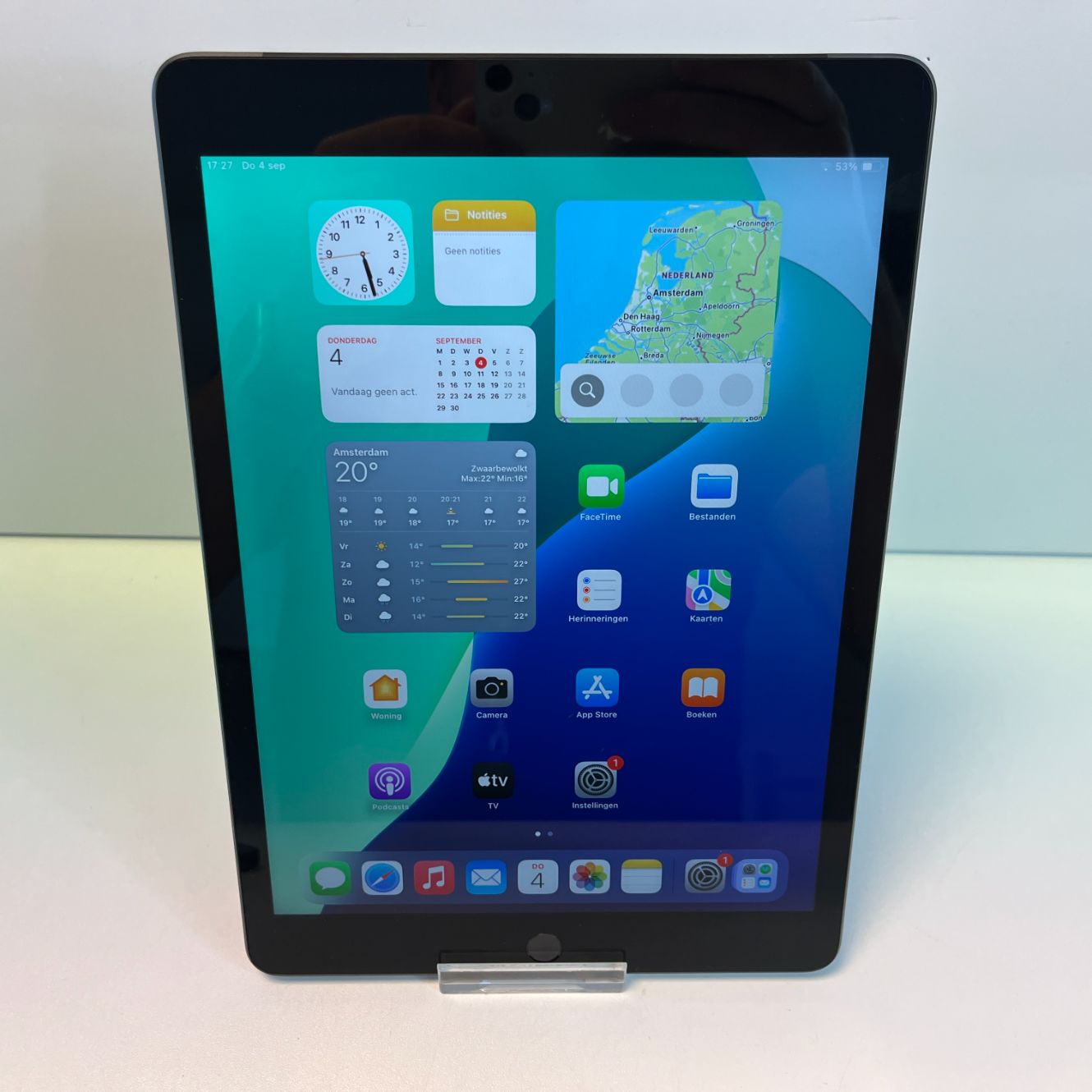 Apple iPad 9e Gen 256GB Wifi + Cellular Grijs