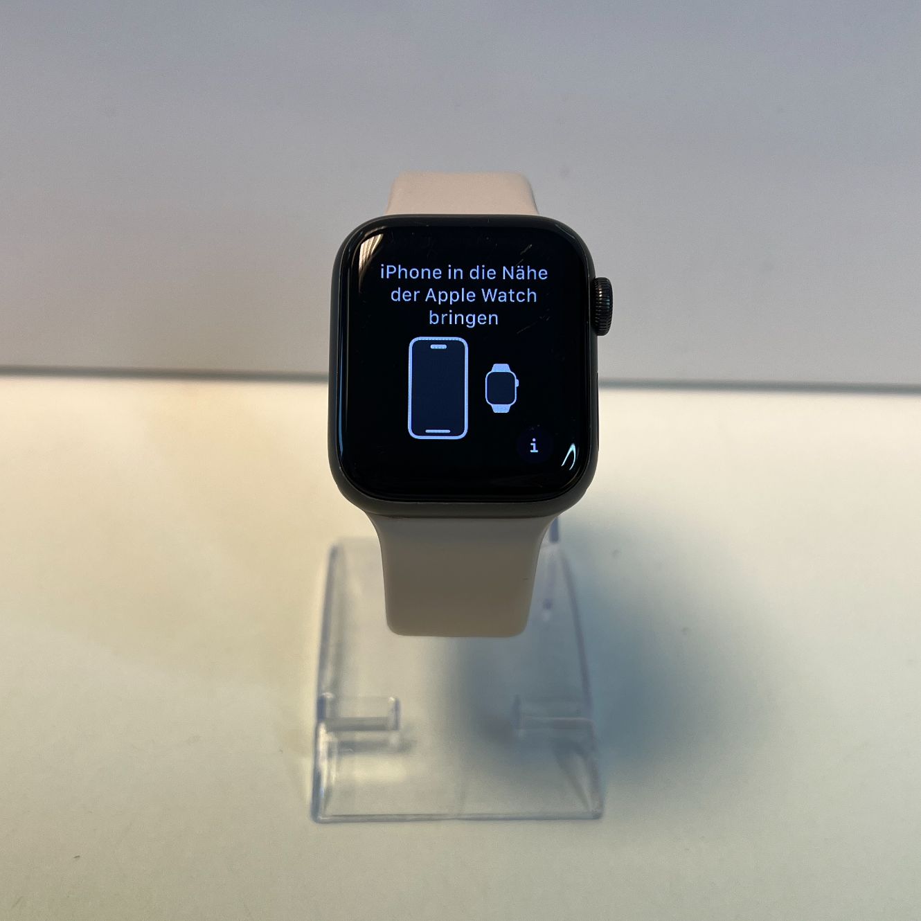 Apple Watch SE 1e Gen 40mm Zwart + creme band | 100%