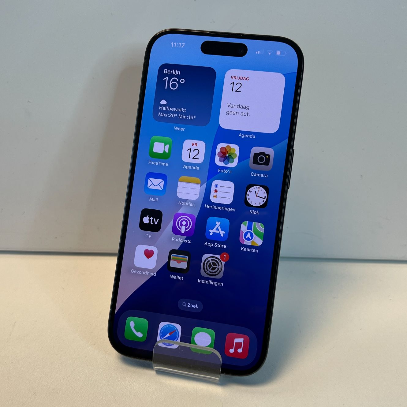 Apple iPhone 15 Pro 128GB Blauw | 90% | Gebruikt