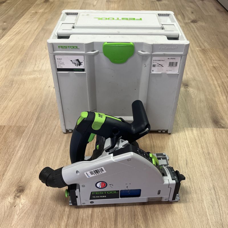 Festool TS 55 FEBQ Invalzaag in Koffer | Nette staat