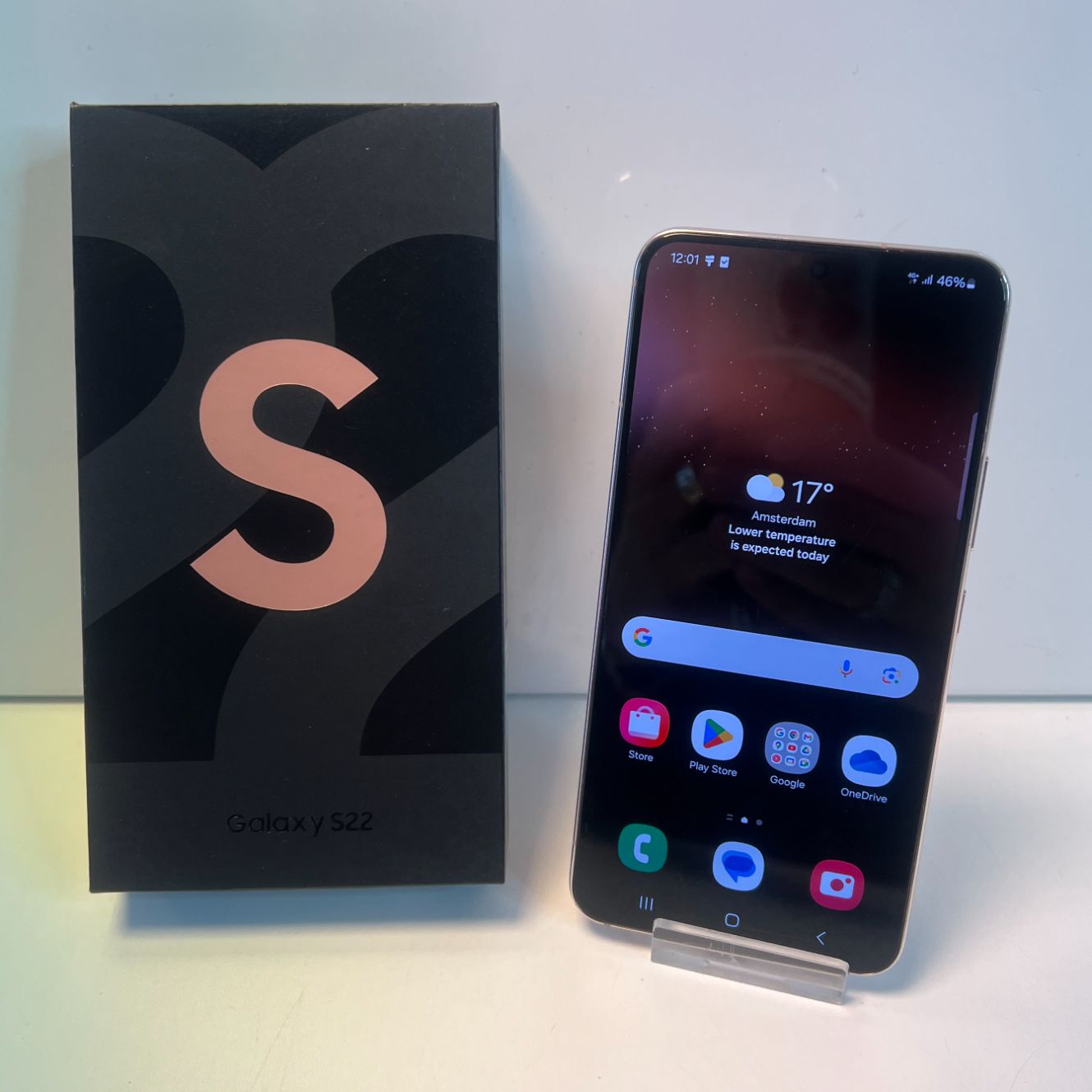 Samsung Galaxy S22 128GB Roze | Met doos