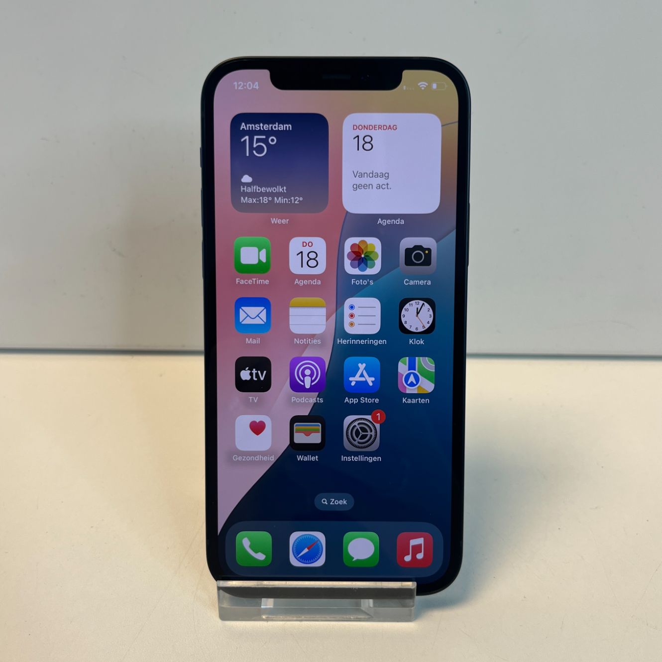 Apple iPhone 12 128GB Zwart | 89% | Zeer Nette Staat