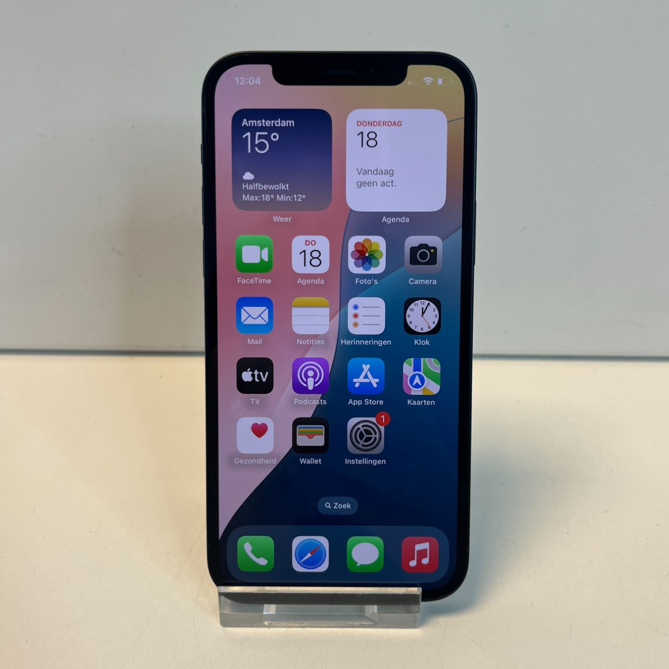 Apple iPhone 12 128GB Zwart | 99% | Zeer Nette Staat