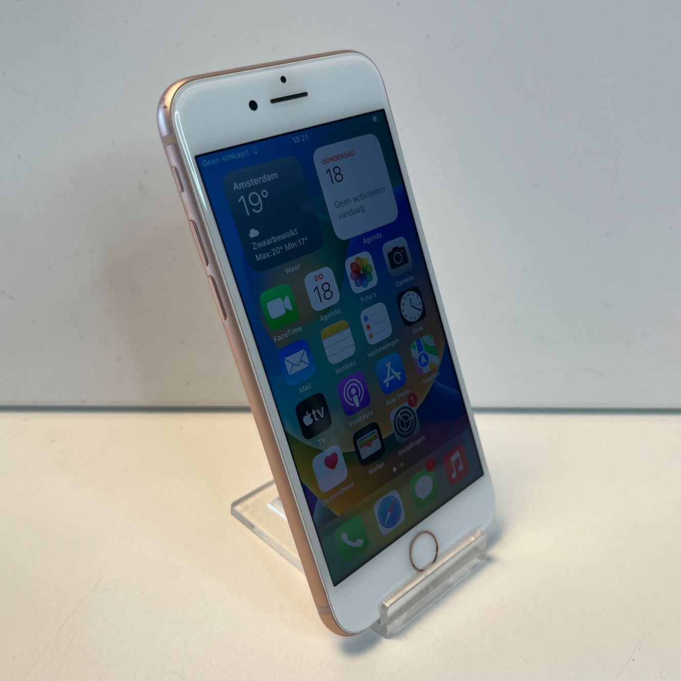 Apple iPhone 8 64GB Rose Gold | 100% | Nette staat
