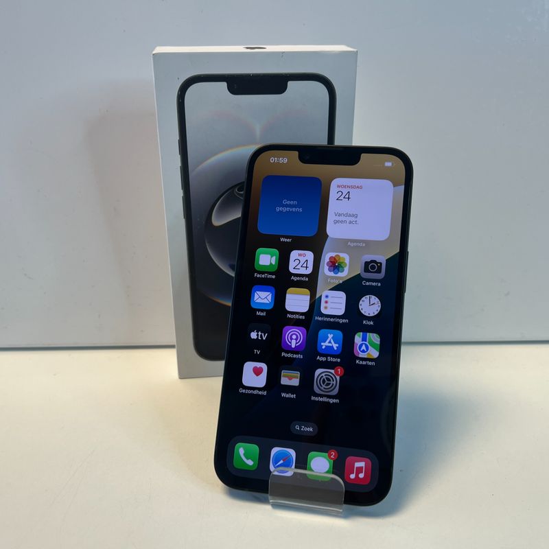 Apple iPhone 16e 128GB Zwart | Ongebruikt