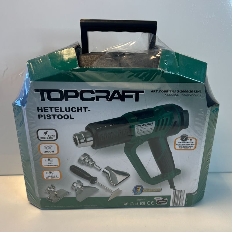 Top Craft Hetelucht Pistool | Nieuw