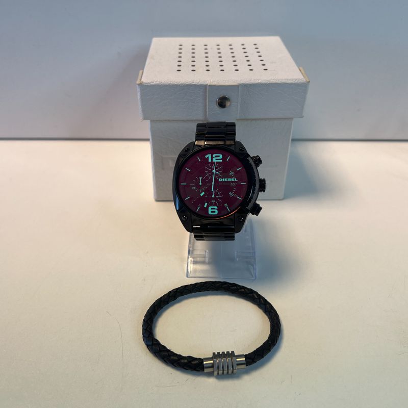 Diesel DZ4316 Herenhorloge + Leren Armband
