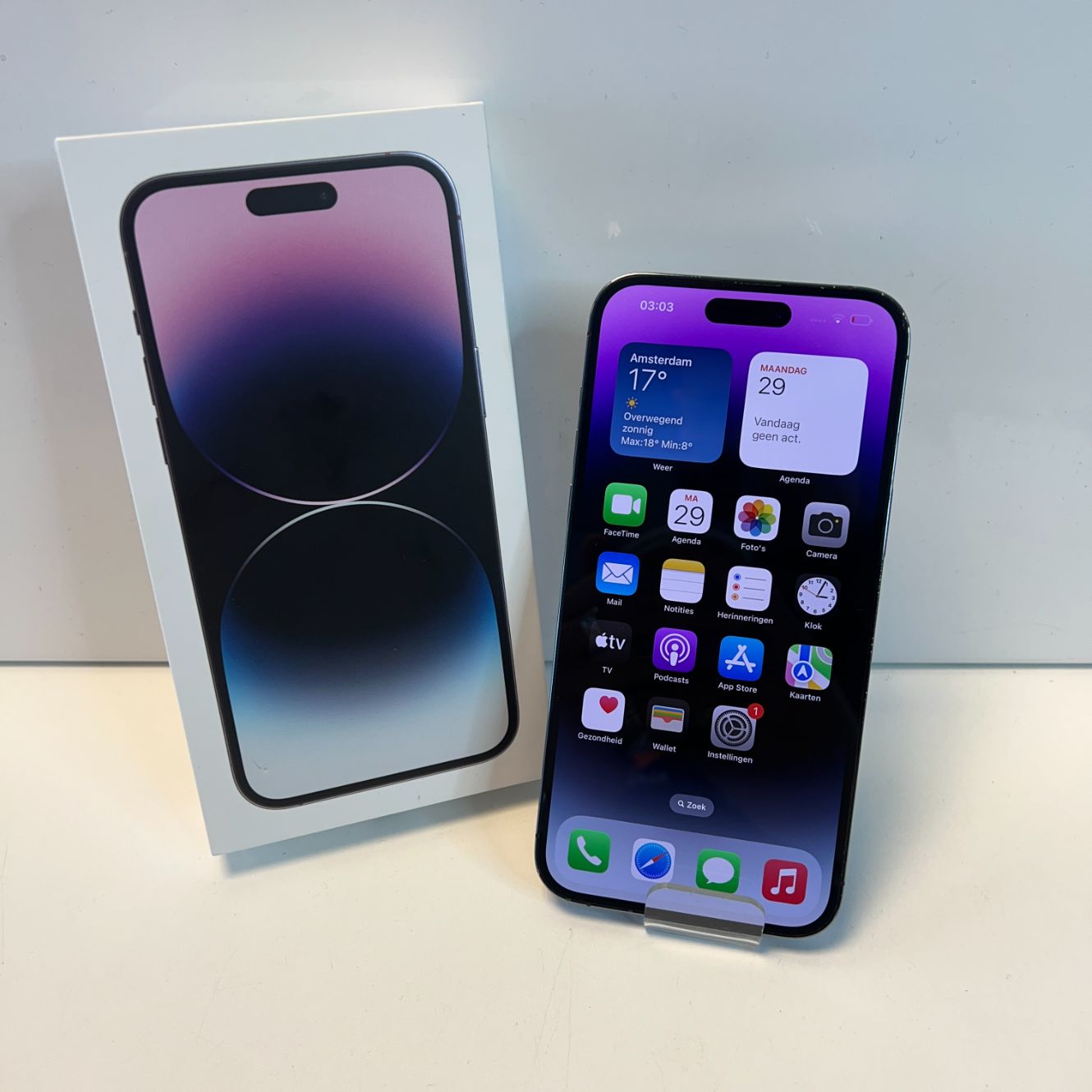 Apple iPhone 14 Pro Max 256GB Deep Purple | 86% | Gebruikt