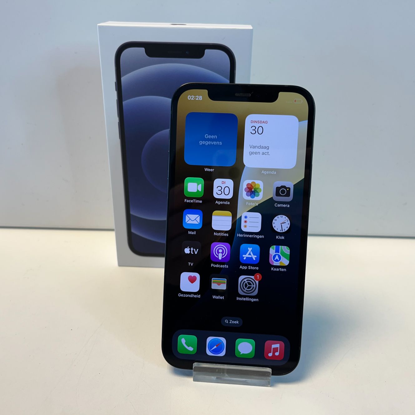 Apple iPhone 12 128GB Midnight | 81% | Zeer Nette staat