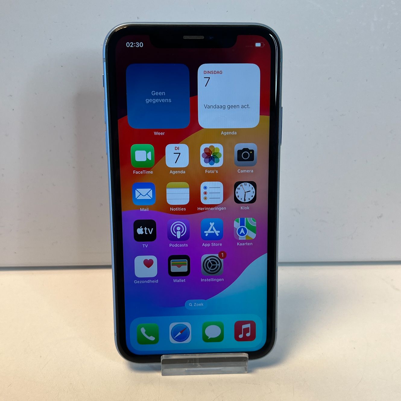 Apple iPhone Xr 64GB Blauw | 81% | Gebruikt