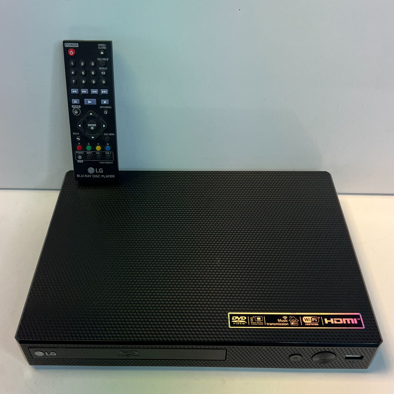 LG BP350 Blu Ray speler + afstandsbediening