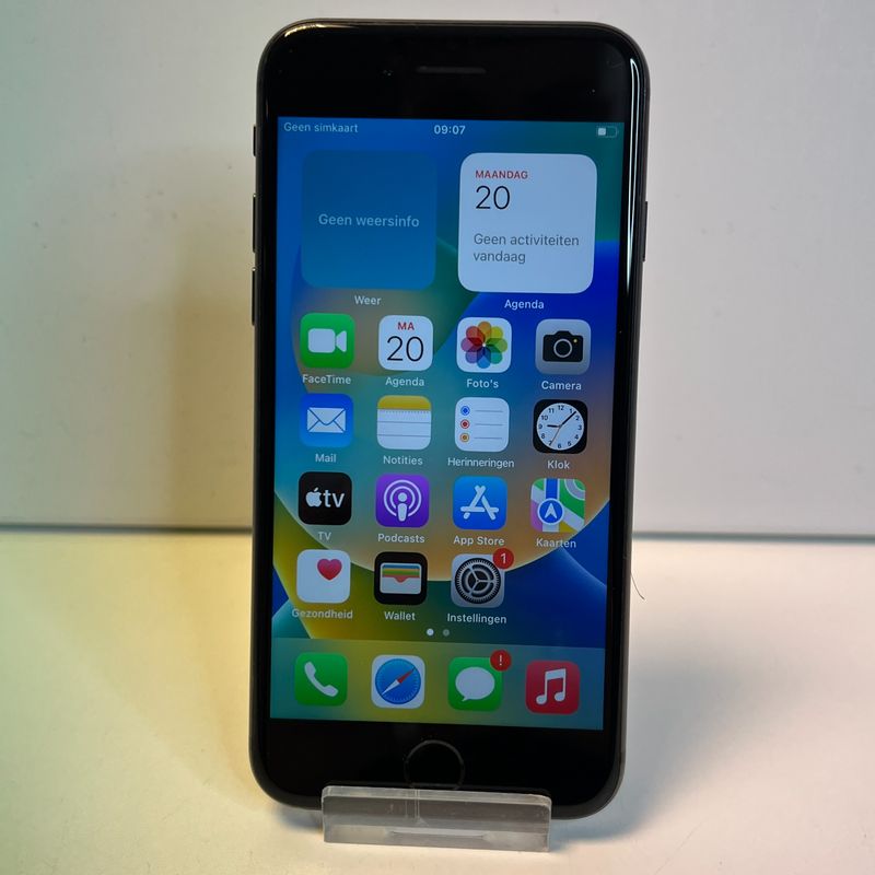 Apple iPhone 8 64GB Zwart | 100% | Nette staat