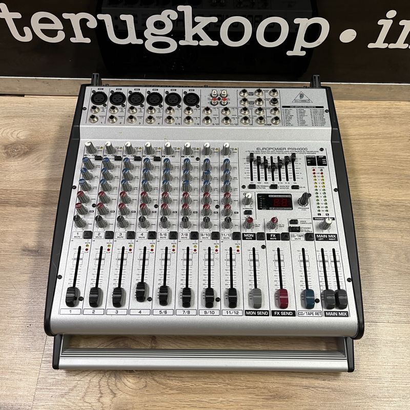 Behringer PMX1000 12 kanaals Mixer | Zeer Nette Staat