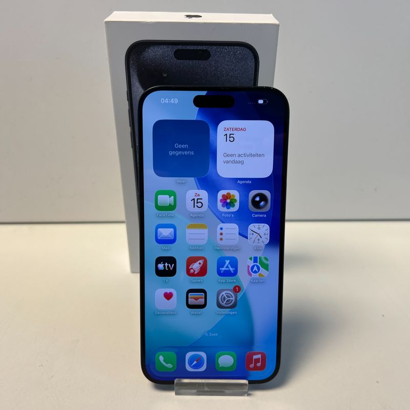 Apple iPhone 15 Pro Max 256GB Blauw | 84% | Nette Staat
