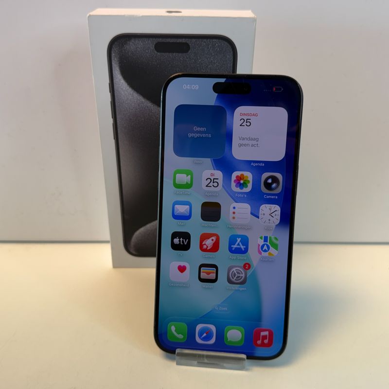 Apple iPhone 15 Pro Max 256GB Zwart | 86% | Gebruikt