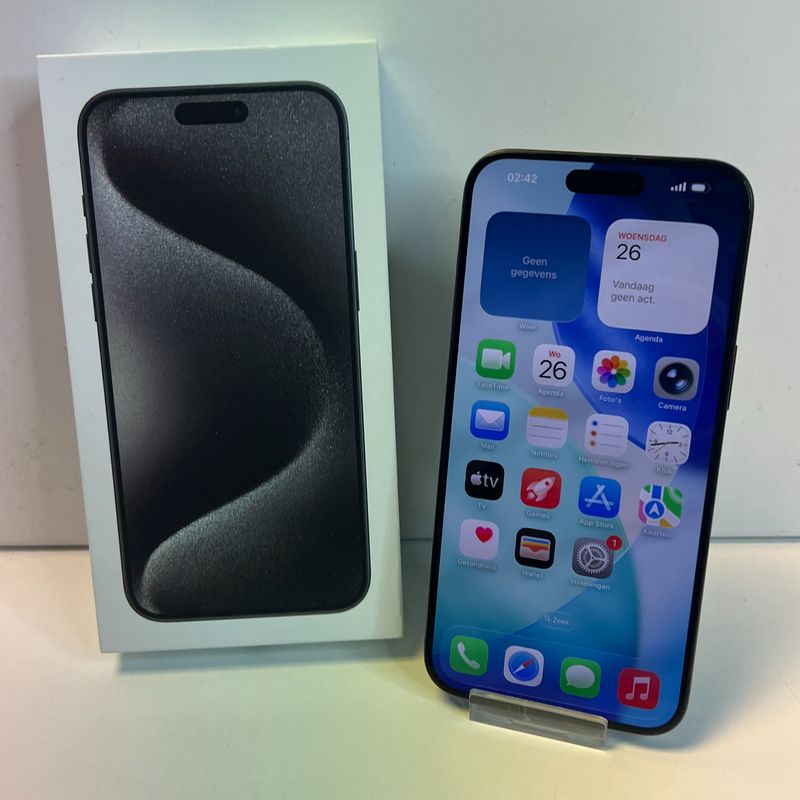 Apple iPhone 15 Pro Max 512GB Black Titanium | 84% | ZGAN!