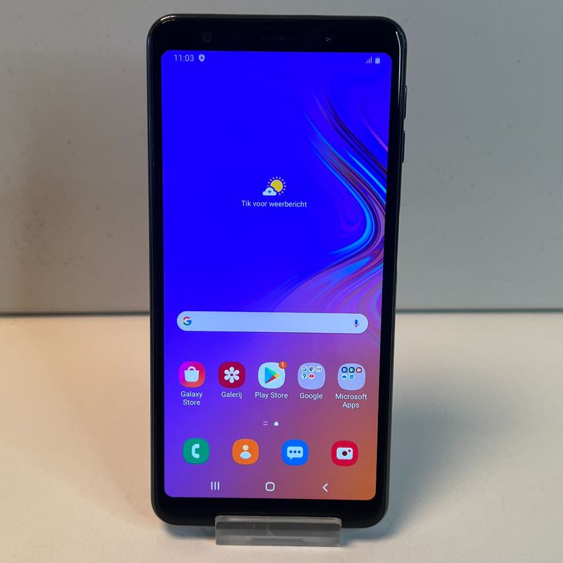 Samsung Galaxy A7 64GB Zwart | Nette staat