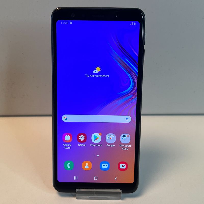 Samsung Galaxy A7 64GB Zwart | Nette staat