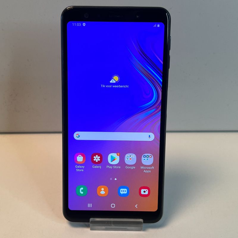Samsung Galaxy A7 64GB Zwart | Nette staat