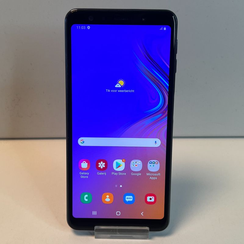 Samsung Galaxy A7 64GB Zwart | Nette staat