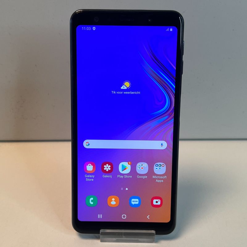 Samsung Galaxy A7 64GB Zwart | Nette staat