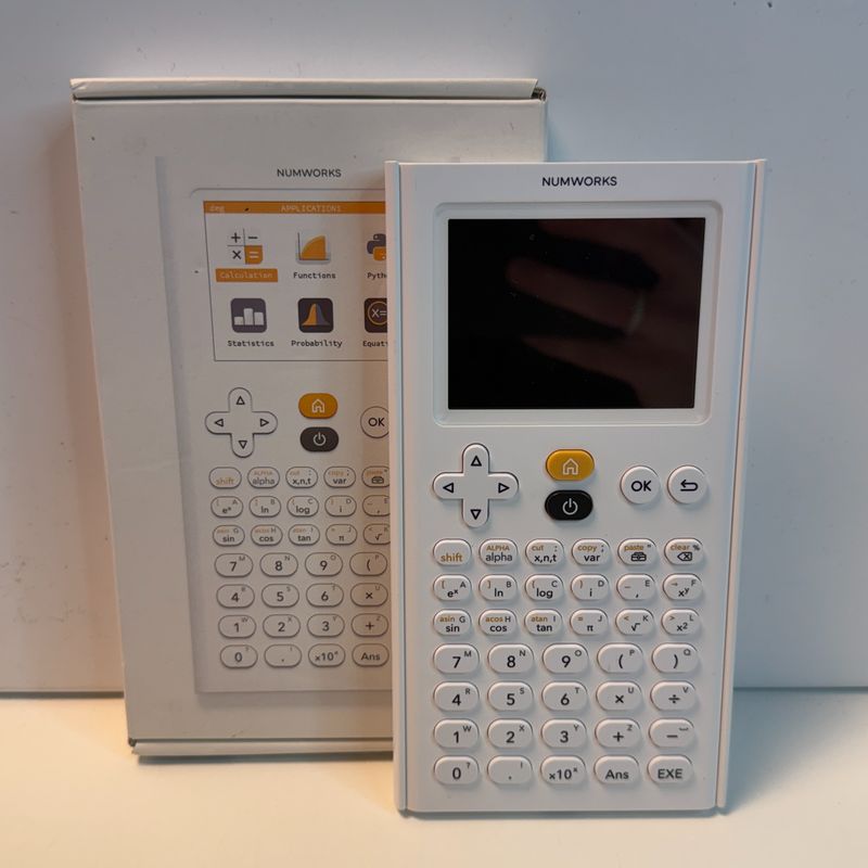 Numworks grafische rekenmachine | Met doos | Nette Staat