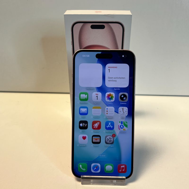 Apple iPhone 15 Plus 128GB Roze | 85% | Nette staat!