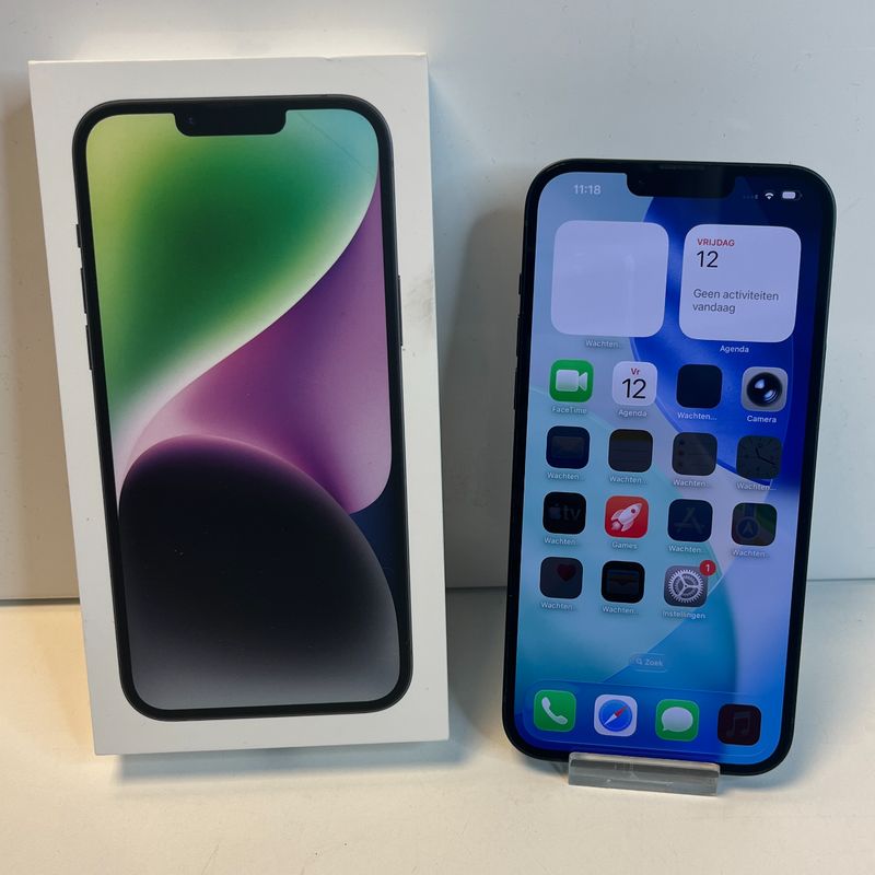 Apple iPhone 14 Plus 256GB Midnight | 86% |Zeer nette staat