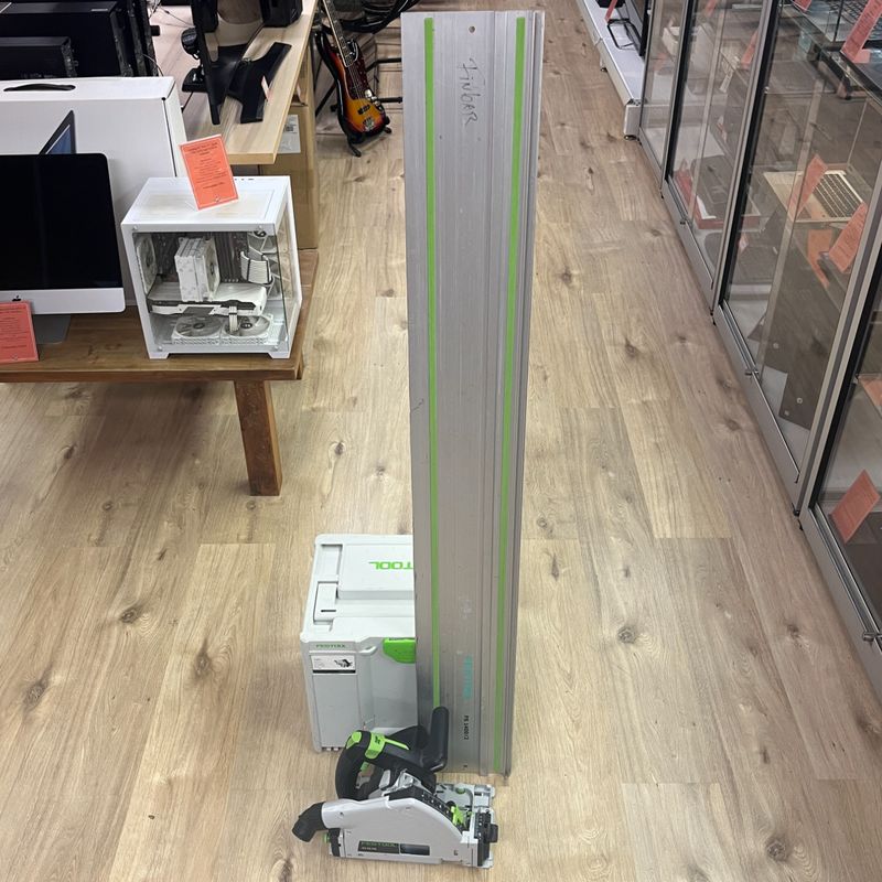 Festool TS 55 FEBQ Plus + Geleider FS1400/2 | Nette staat