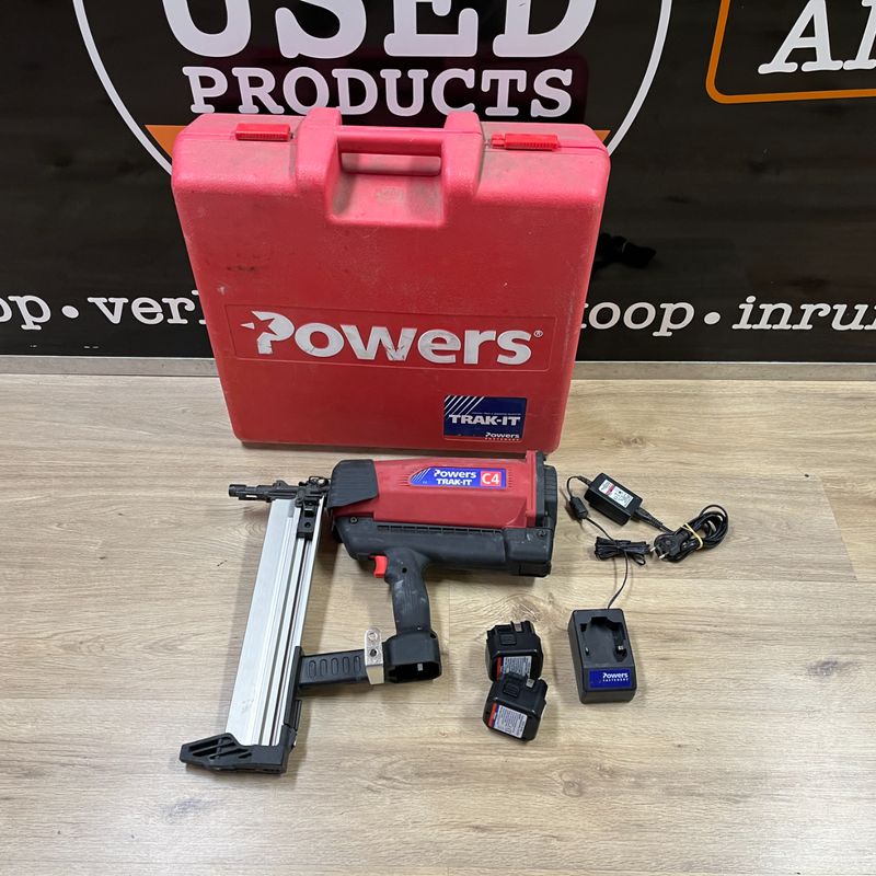 Powers Trak IT C4 Beton Schiethamer | In koffer