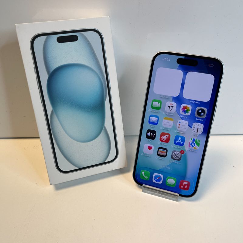 Apple iPhone 15 256GB Blauw | 89% | Gebruikt