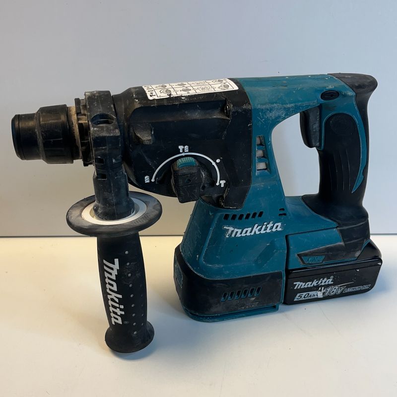 Makita DHR242 Klopboor + accu zonder stofzuiger | Gebruikt