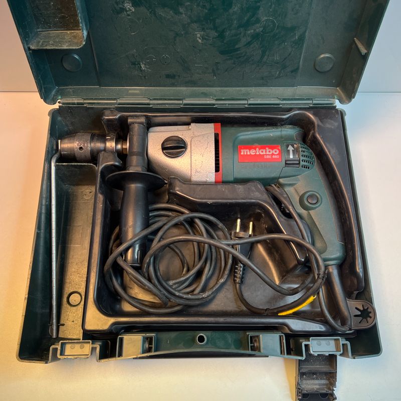 Metabo SBE 660 Klopboor machine | In koffer